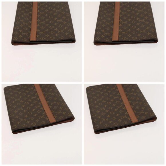 LOUIS VUITTON Monogram Porte Envelope Clutch Bag M51801 LV Auth 118841 - Picture 16 of 16
